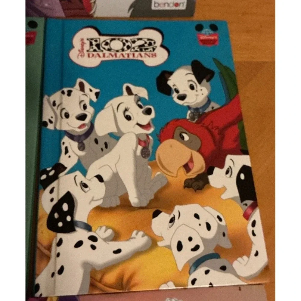 Lot Of 8 Disney‎ Hard Cover Books, Pinocchio, 102 Dalmatians, And More
